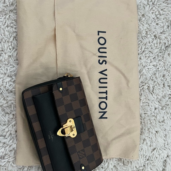 Louis Vuitton Vavin Chain Wallet NM Damier With Leather - Picture 13 of 13